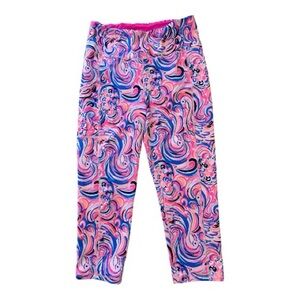 Lilly Pulitzer Luxletic athletic leggings in Flamingoals print